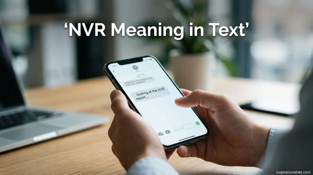 NVR Meaning in Text