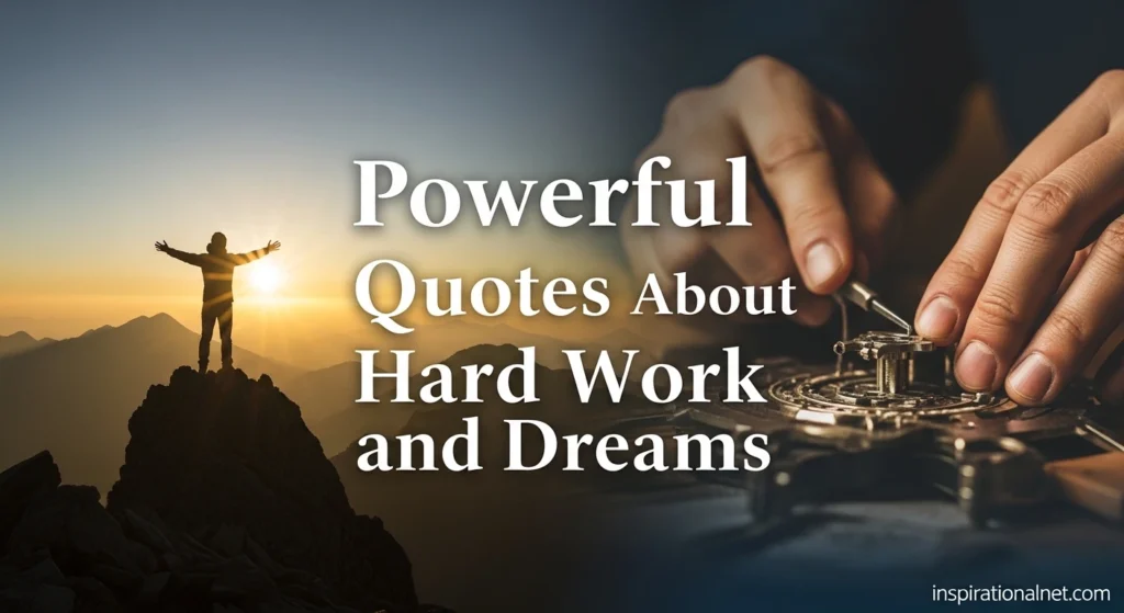 Powerful Quotes About Hard Work and Dreams