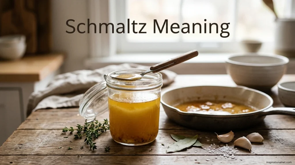 Schmaltz Meaning