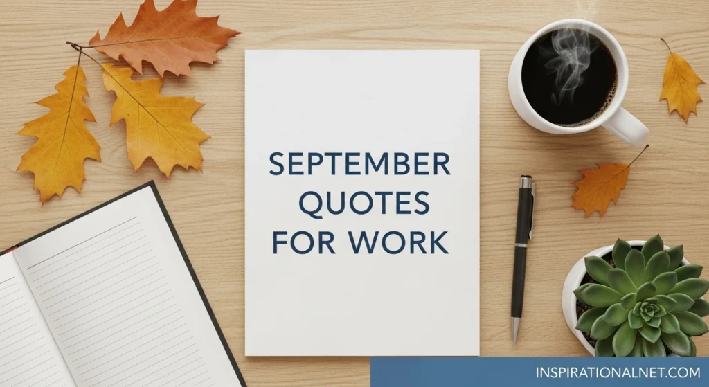 September Quotes for Work