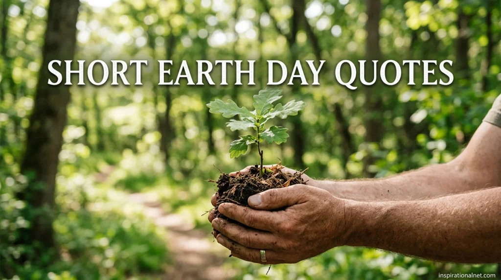 Short Earth Day Quotes