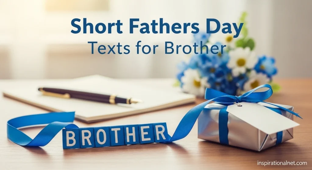 Short Fathers Day Texts for Brother