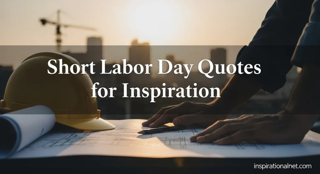Short Labor Day Quotes for Inspiration