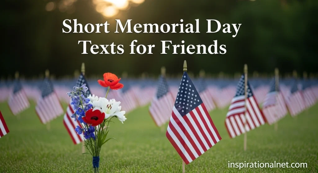 Short Memorial Day Texts for Friends