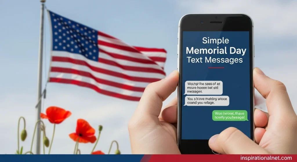 Simple Memorial Day Text Messages