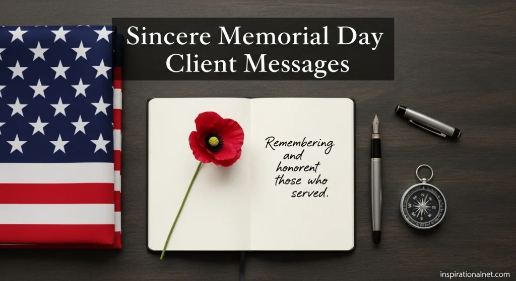 Sincere Memorial Day Client Messages