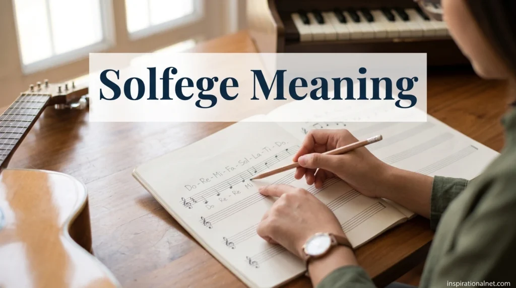 Solfege Meaning