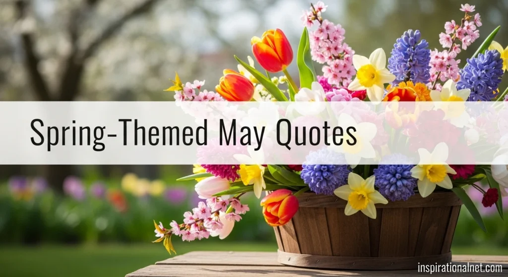 Spring-Themed May Quotes