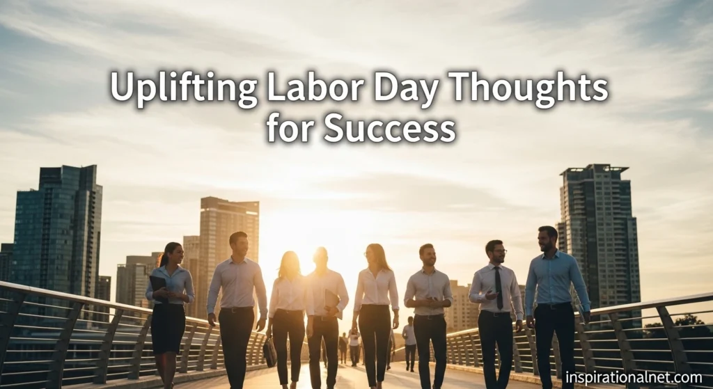 Uplifting Labor Day Thoughts for Success
