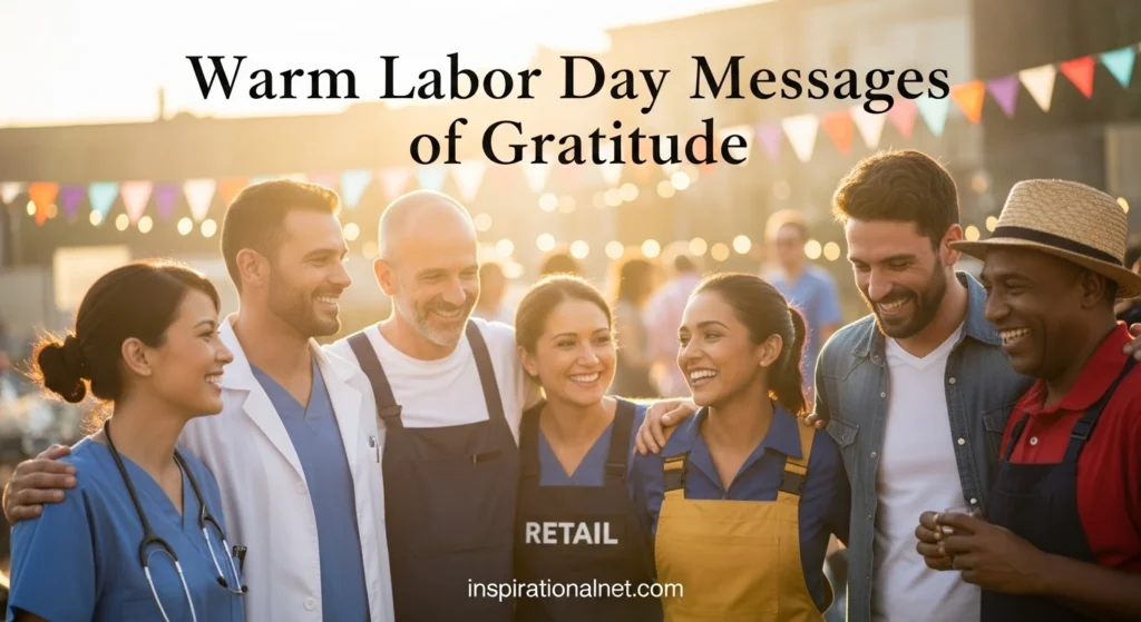Warm Labor Day Messages of Gratitude