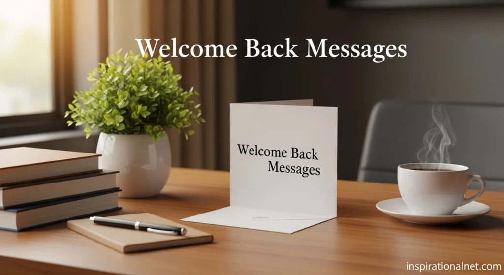 Welcome Back Messages