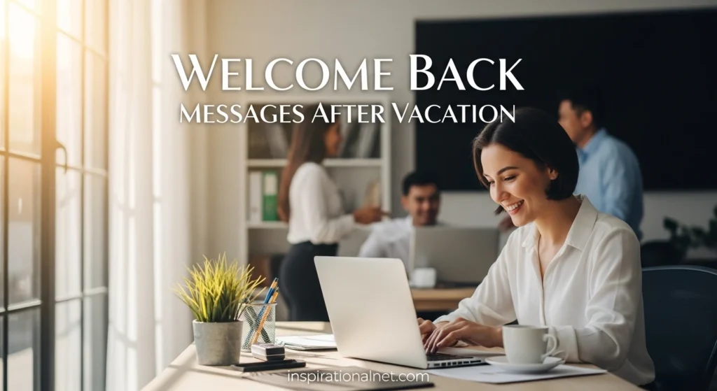 Welcome Back Messages After Vacation