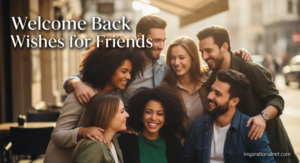 Welcome Back Wishes for Friends