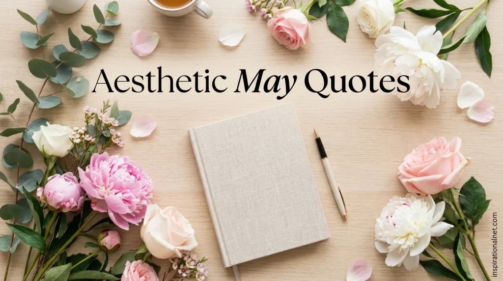 Aesthetic May Quotes