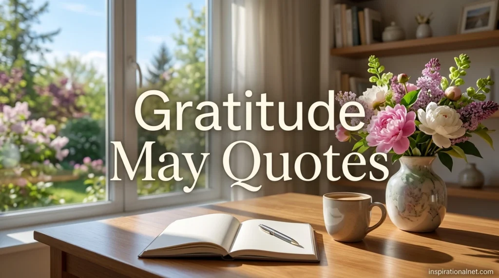 Gratitude May Quotes