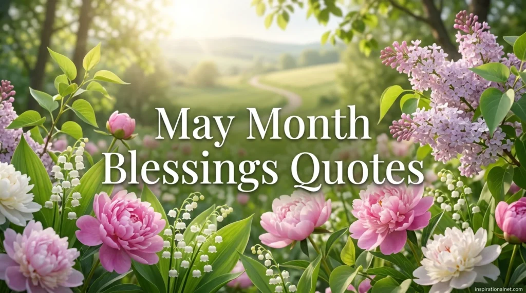 May Month Blessings Quotes