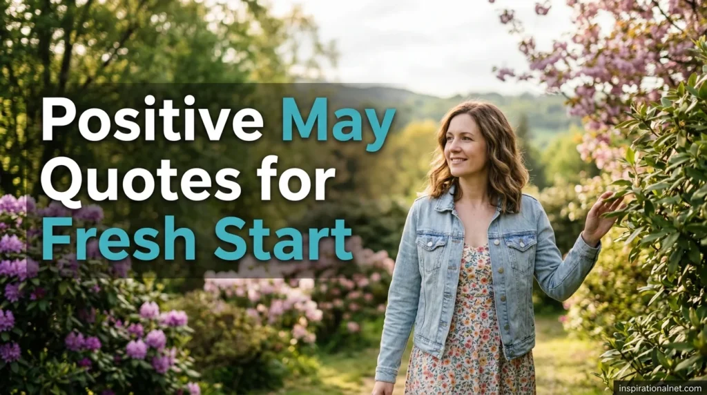 Positive May Quotes for Fresh Start